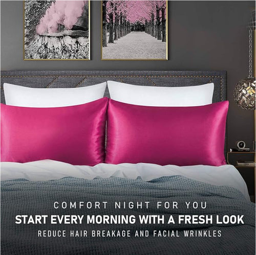 Atticora™ Silk Pillowcase for Better Sleep, Skin & Hair